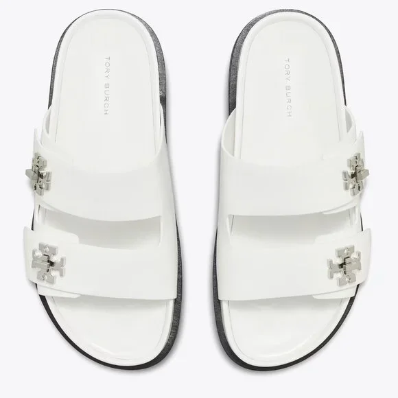 Tory Burch TURNLOCK SPORT SLIDE Cloud Sandals - Picture 4 of 9
